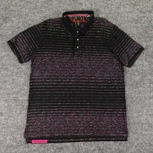 Robert Graham Polo Shirt Mens Small Classic Modern Casual Multicolor Short‎